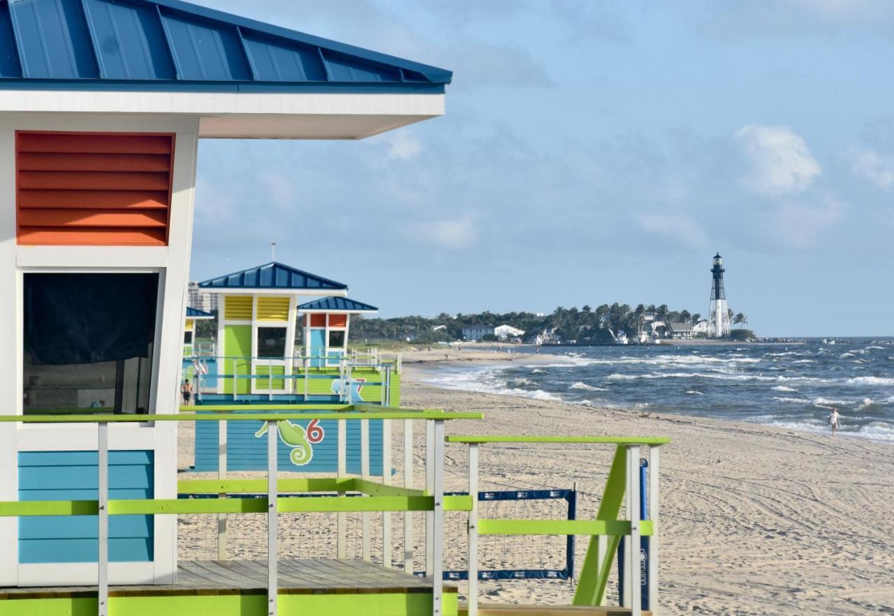 Cottages By The Ocean ポンパノビーチ エクステリア 写真